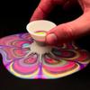 4 Pcs Mini 7-leg Funnel Split Cup for Acrylic Paint Pouring, Flower Pour Mini Funnel, DIY Making Pour Painting Supplies, Flower Pattern, Reusable