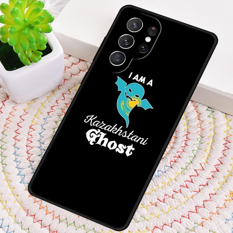 Kazakhstan Flag Soft Silicone Phone Case For Samsung Galaxy Note 10 Pro S26 S25 S24 S23 S22 S21 Plus S25Ultra Capa Cover