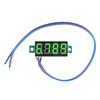 Funcational 4Digit LED Voltmeter Voltage Tester Panel Meter DC0-100V With Reverse Connection Protections for Car