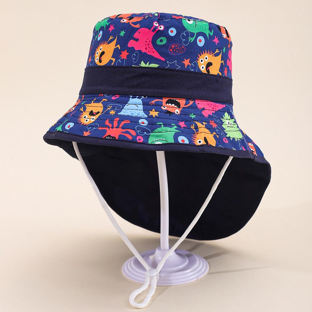 Unicorn Kids Fisherman Hat With Wide Brim For Summer Beach Sun Protection