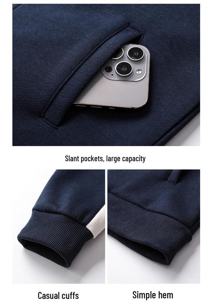 Women's 2024 Autumn Casual Sportswear Set: Long Sleeve Top & Elastic Cuff Straight-Leg Pants.