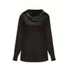 White temperament commuter long-sleeved shirt solid color simple swing collar ladies blouse CY0160