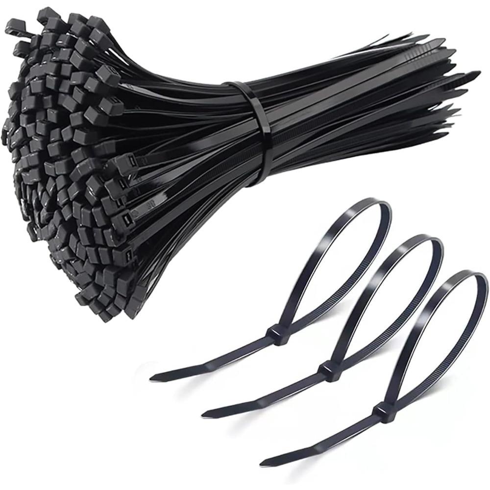 

Self Locking Cable Ties 300MM 100 Pieces Heat Resistant Cable Zip Ties Cable Organizer Anti - Slip Wire Organizer For Indoor & Outdoor Use 100-piece