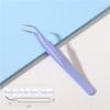 Professional Anti-Static Elbow Tweezers for Nail & Jewelry Rhinestone Stickers