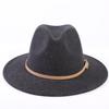 Popular European and American High-end Wool Top Hat, Men's and Women's Fashion Versatile Elegant Top Hat Jazz Hat