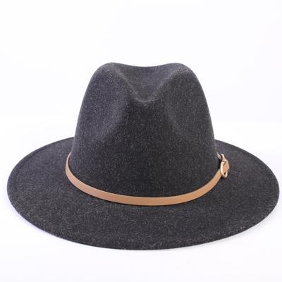 Popular European and American High-end Wool Top Hat, Men's and Women's Fashion Versatile Elegant Top Hat Jazz Hat
