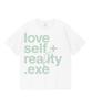 VENHIT Love Self Oversized Short Sleeve T-Shirt
