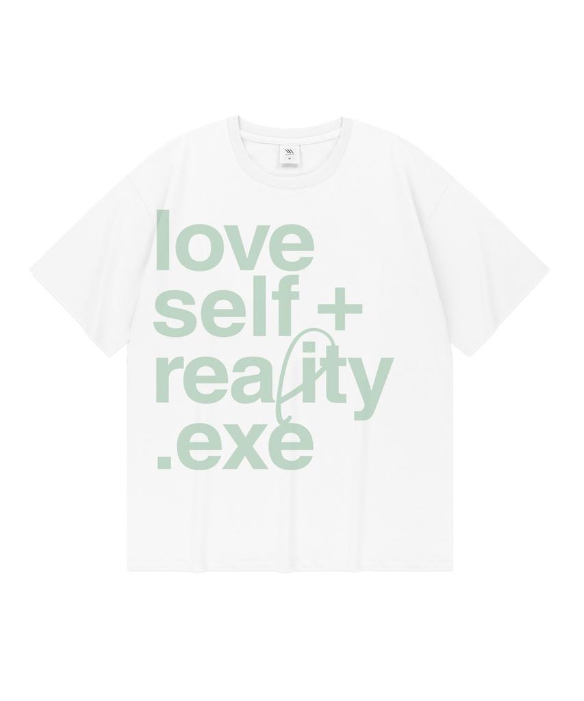 VENHIT Love Self Oversized Short Sleeve T-Shirt