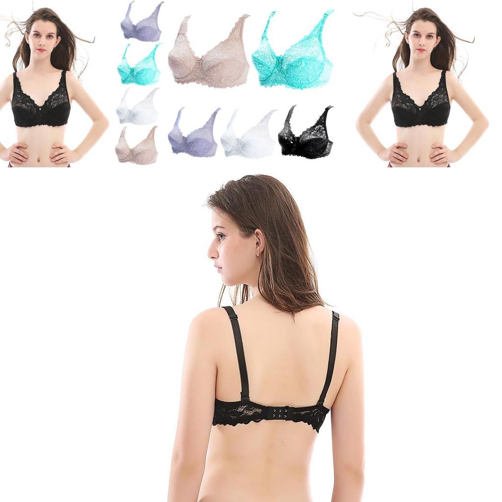 Eleganter Und Sexy Spitze Damen BH Übergröße 75-100 D E Ultradünne Büstenhalter 95e 100e Unterwäsche
