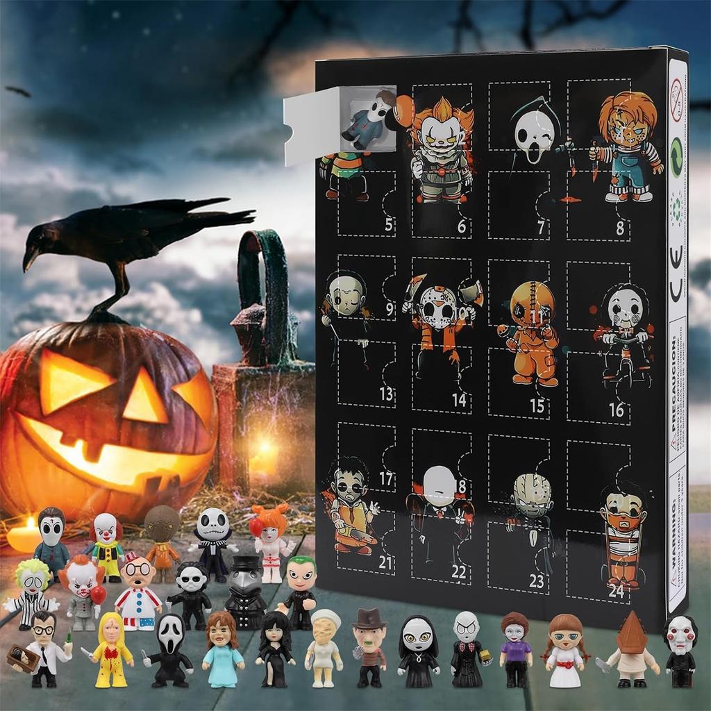 Halloween -Day Doll Advent Calendar with Surprise Gifts for Collectors