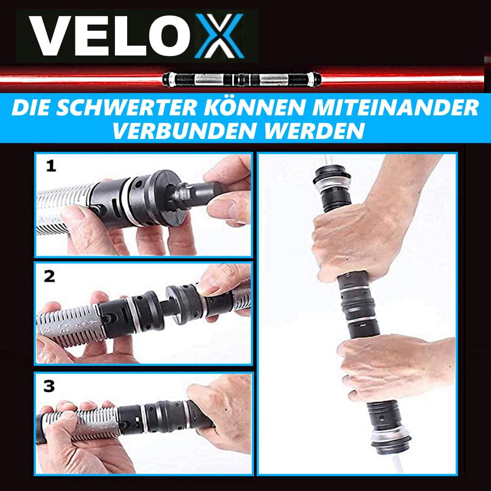VELOX Lightsaber Lasersaber Children Lightsaber Changeable Colors Sound 2-pack