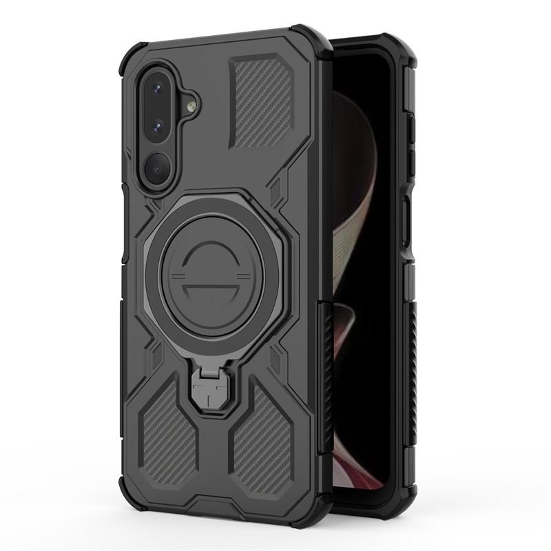 For Samsung Galaxy M36 Case Samsung M36 5G Cover Holder Magnetic Wireless Charging Protective Phone Cases For Samsung M36 Funda