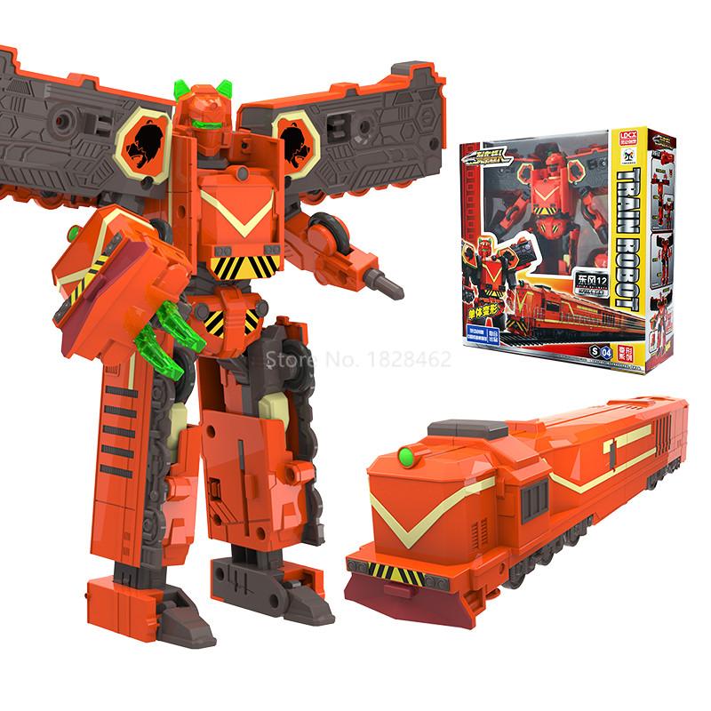 Classics China High-Speed Railway Super Train Robot Transformation Toy Deformation Car  Action Figure CHSR Toy for Kids Toys