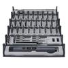 124 in 1 Electric Screwdriver Set Cordless Rechargeable Screwdriver Repair Tool Kit with Storage