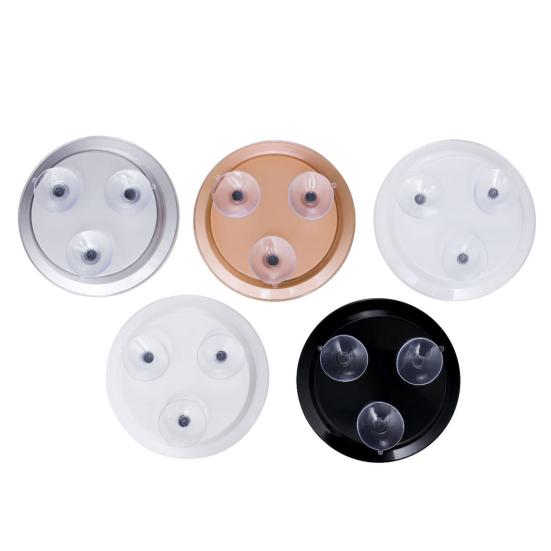 Solid Round Lightweight Magnified Mirror Travel Cosmetic Bathroom Supplies