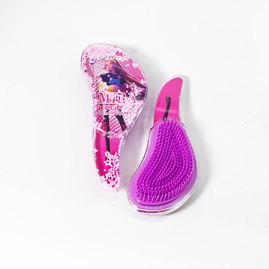 1PC New KPop Demon Hunters Comb Cartoon Rumi Mira Zoey Air Cushion Massage Comb Anime Peripheral Student Comb Girl Birthday