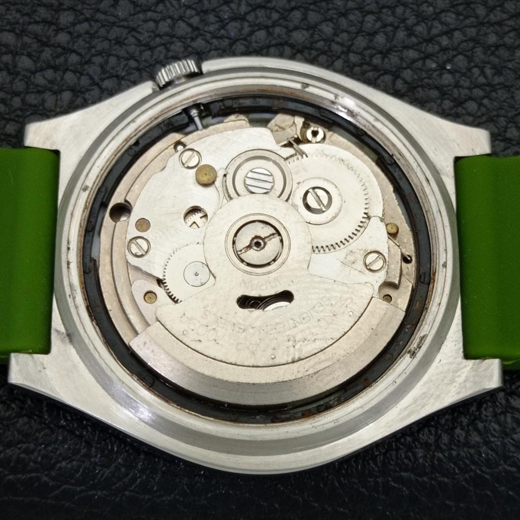 VINTAGE SEIKO AUTOMATIC 7009A JAPAN MENS FERRARI DIAL WATCH A700436-5 R203-a700436