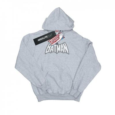 Mens Batman Retro Crackle Logo Hoodie