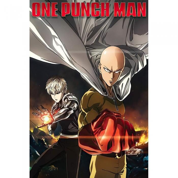 One Punch Man Destruction Poster