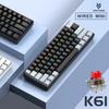 2026 New 60% Portable Wired Mini Mechanical Keyboard K61 Mini Keyboard Wired 61 Keys Phantom RGB,Black White Red Red/Blue Switch