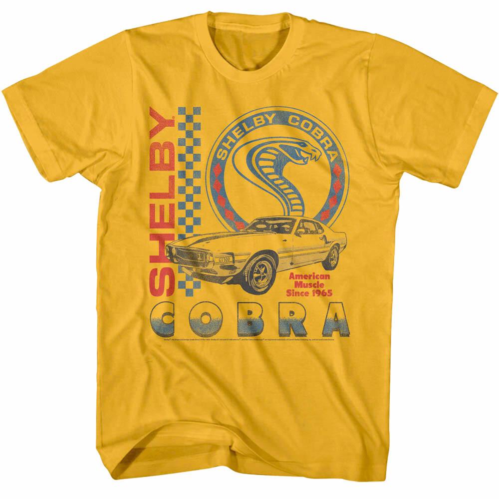 Shelby Cobra American Muscle Since 1965 Men T Shirt Carroll Road Car XXL