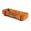 Retro Wooden Succulent Planter and Organizer Box