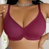 Zökkenőmentes Plus Size Push-Up Melltartó Európai és Amerikai Nőknek – Lógás elleni Kialakítás