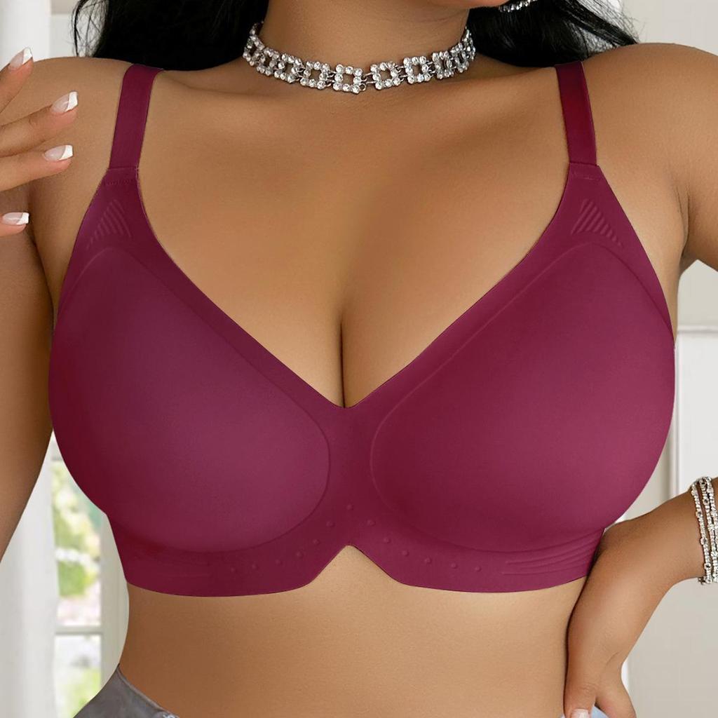 Zökkenőmentes Plus Size Push-Up Melltartó Európai és Amerikai Nőknek – Lógás elleni Kialakítás