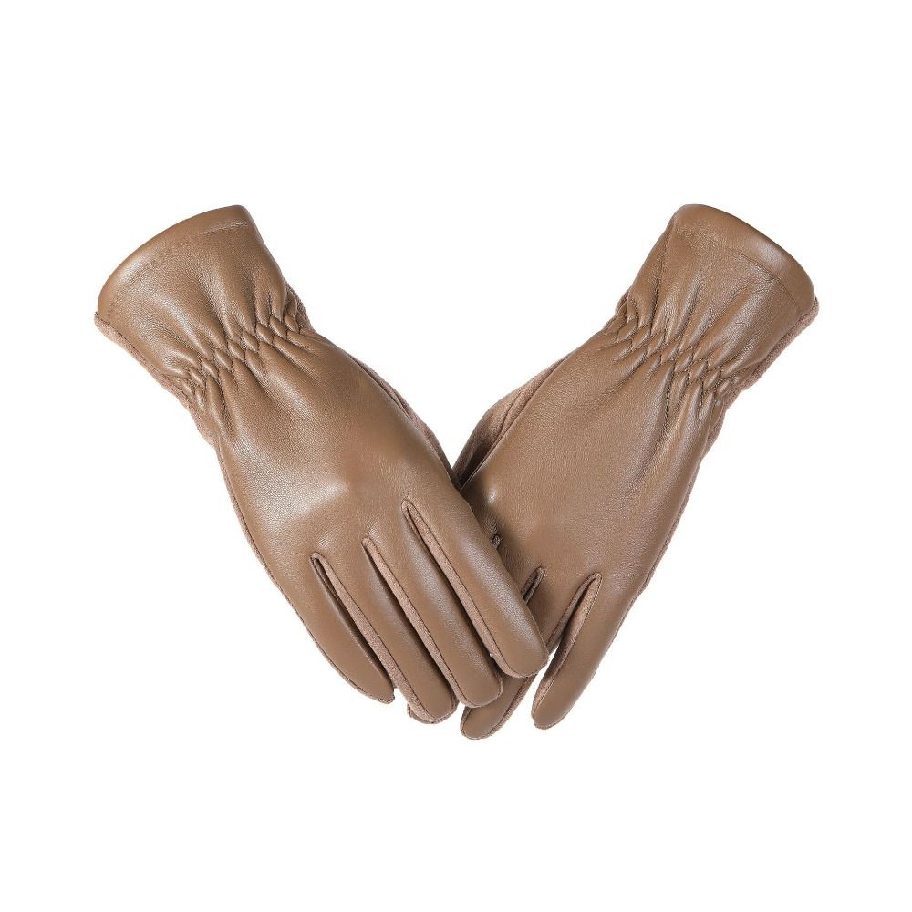 1pair Fleece Lined Winter Gloves Windproof Cycling Gloves Gifts Touchscreen Gloves Cold Weather