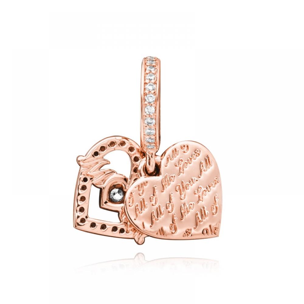 PAndora 789402c01 Mama Herzanhänger und Dangle-Charm