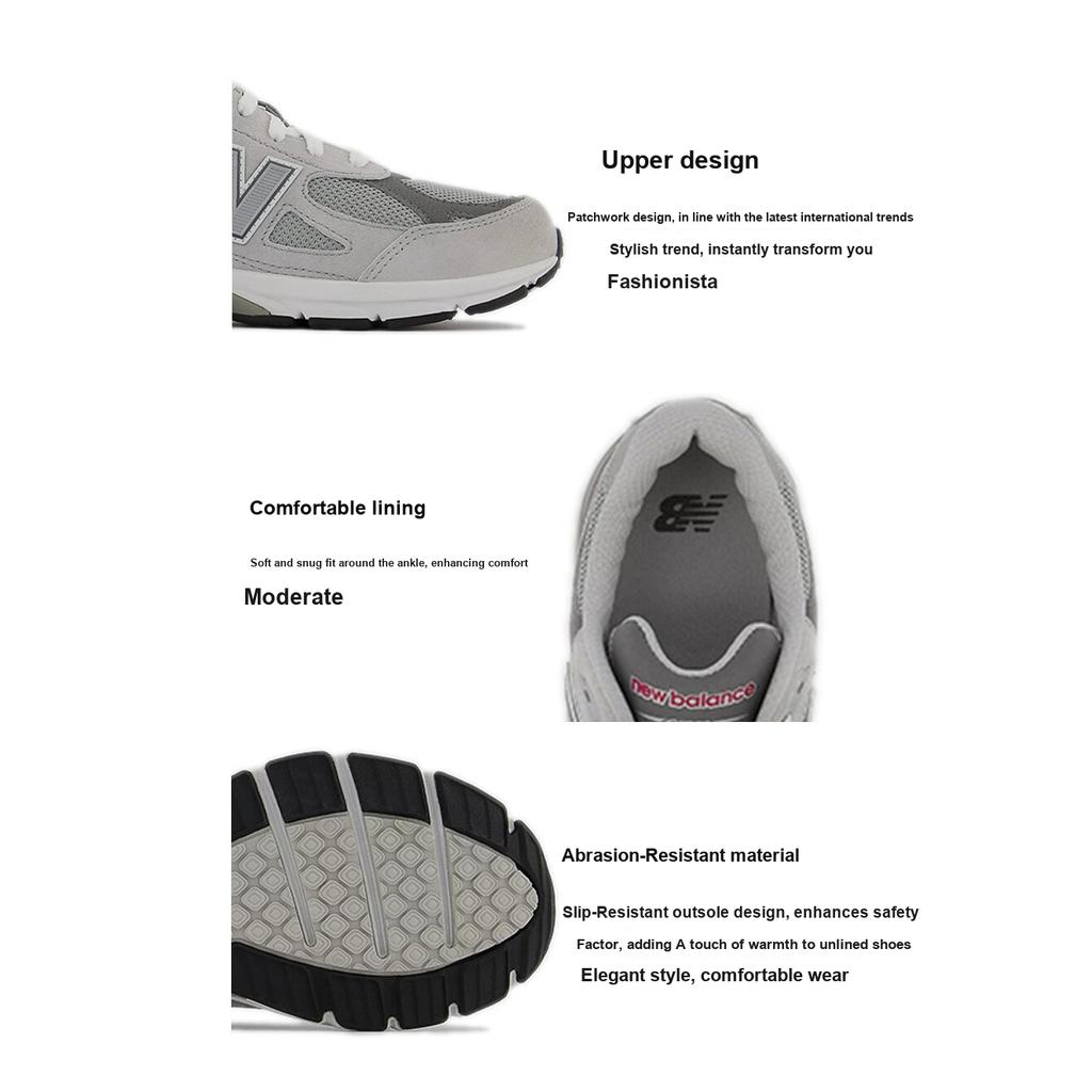 New Balance 990v3 Big Kid Grey Kids Sneakers GC990GY3