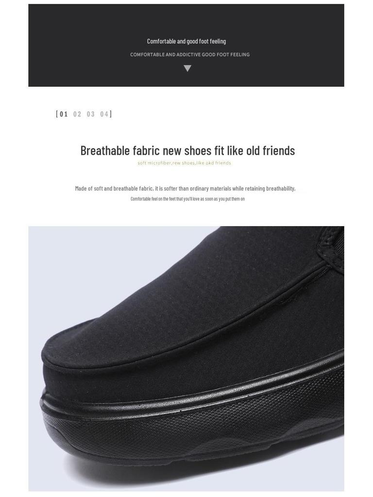 Men's 2025 Summer Slip-On Casual Polyurethane Walking Shoes