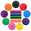 51 Pcs EVA Fractions Instrument Demonstrator Montessori Math Fractional Educational Toys Learning Tool for Children Toy Gift