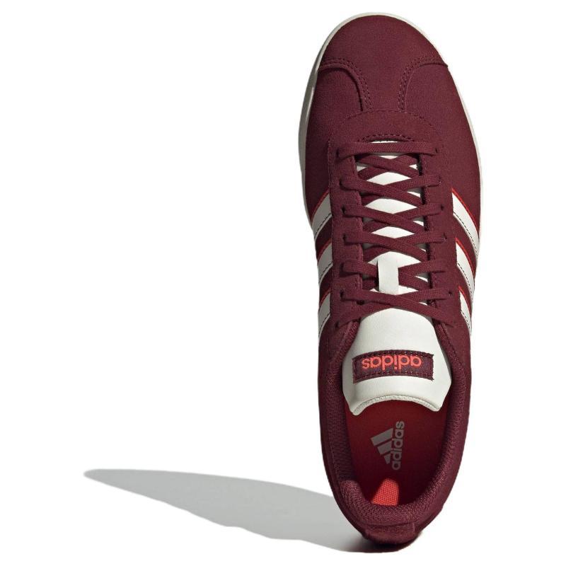 Adidas Vl Court Lifestyle Skateboarding Suede Shoes 'Red' Sneakers IF7555