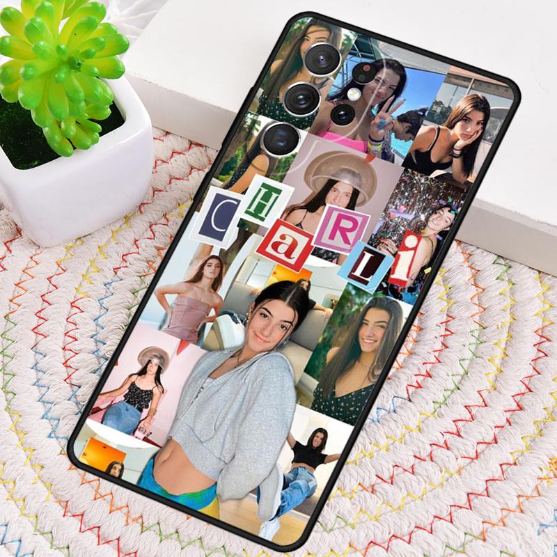 Charli D'amelio Aesthetic Phone Case for Samsung Galaxy Note 10 Pro S26 Ultra S23 S24 FE S25 S21 S22 PLUS Shockproof Cove