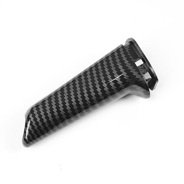 Für Bmw E46 E90 E92 E60 E39 F30 F34 F10 F20 Zubehör Universal ABS Carbon Muster Auto Handbremse Griffe Abdeckung innen Trim