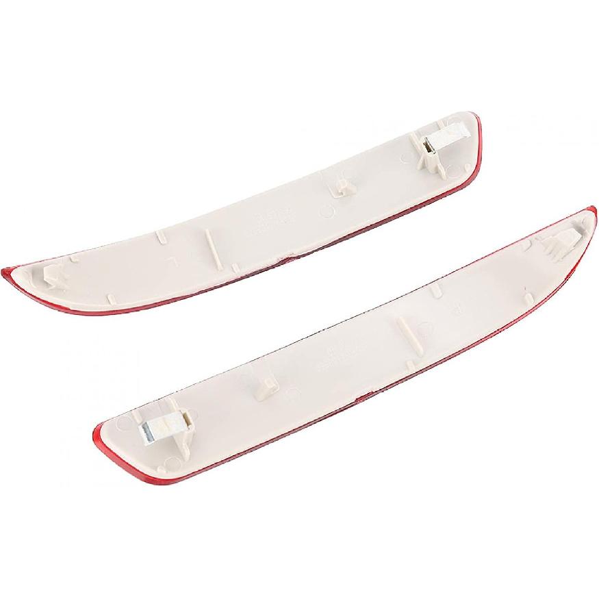 For BMW X5 E70 Rear Bumper Reflector Red 63217158949 63217158950 Rear Light Reflectors Accessory Fit for BMW E70 X5 2007-2013(Left & Right)