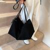 Yogodlns Autumn Winter Big Boston Luxury Designer Tote Soft Matte Suede Leather Women Handbag Female Shoulder Crossbody Bag