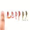50pcs High Carbon Steel Crank Offset Fishing Hooks for soft Worm Baits Barbed Sharp Hook Big Wide Gap Crank Hook 7 Size Fishhook 260319