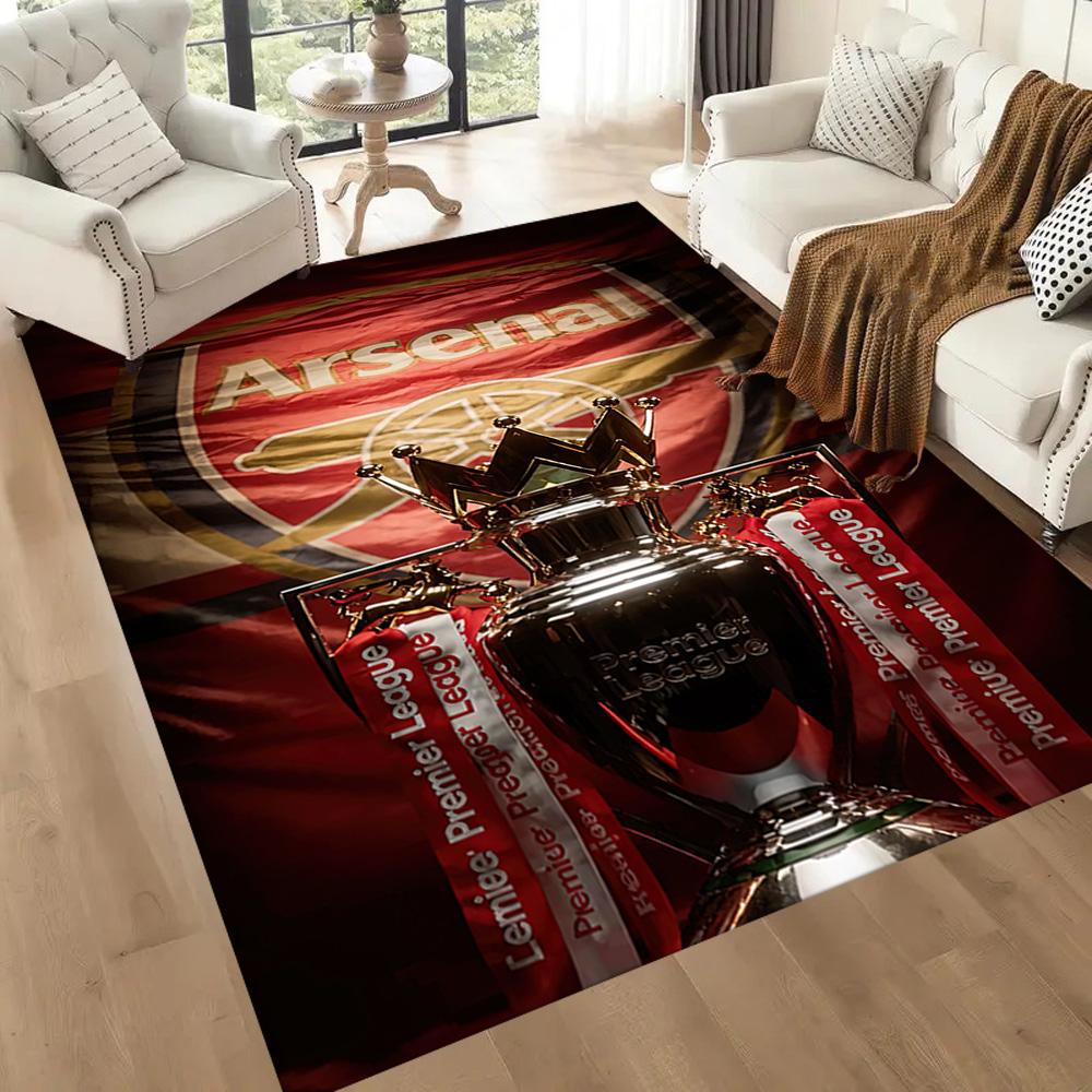 Arsenal Floor Rug Office Rug Suitable for Kitchen Entryway Playrooms Hallway Anti-slip Rug Anime Office Decor Perfect Gift for Friends & Family