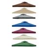 10x10 Ft Outdoor Canopy Cover Replacement for Patio Pergola Featuring Two Tier Structure Dirt Resistance and UV Protection