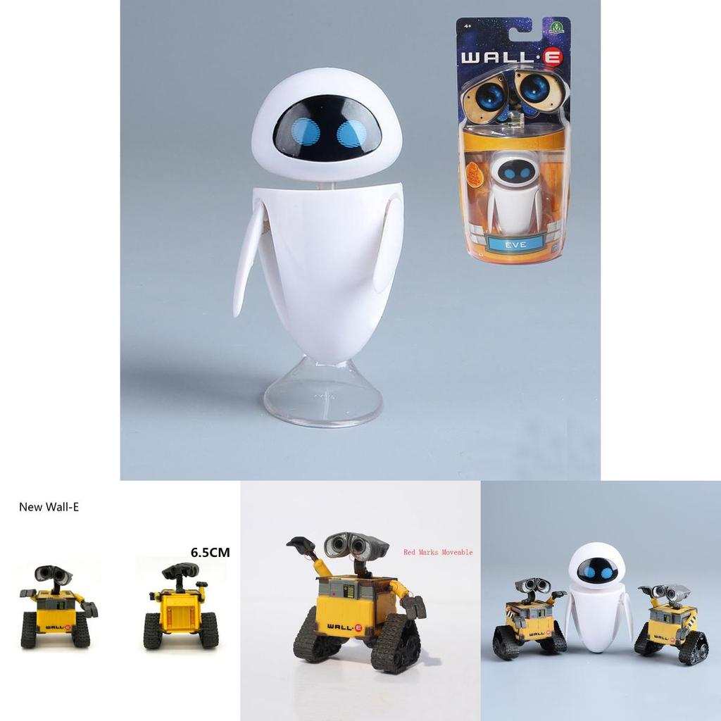 Niedliche Wall-E Eve Mini-Roboter-Actionfiguren – Geschenkidee für Kinder und Sammler