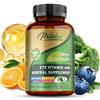 Contains Lutein, Vitamin C Blend, Dietary Supplement Capsules, 120 Capsules, Unisex.