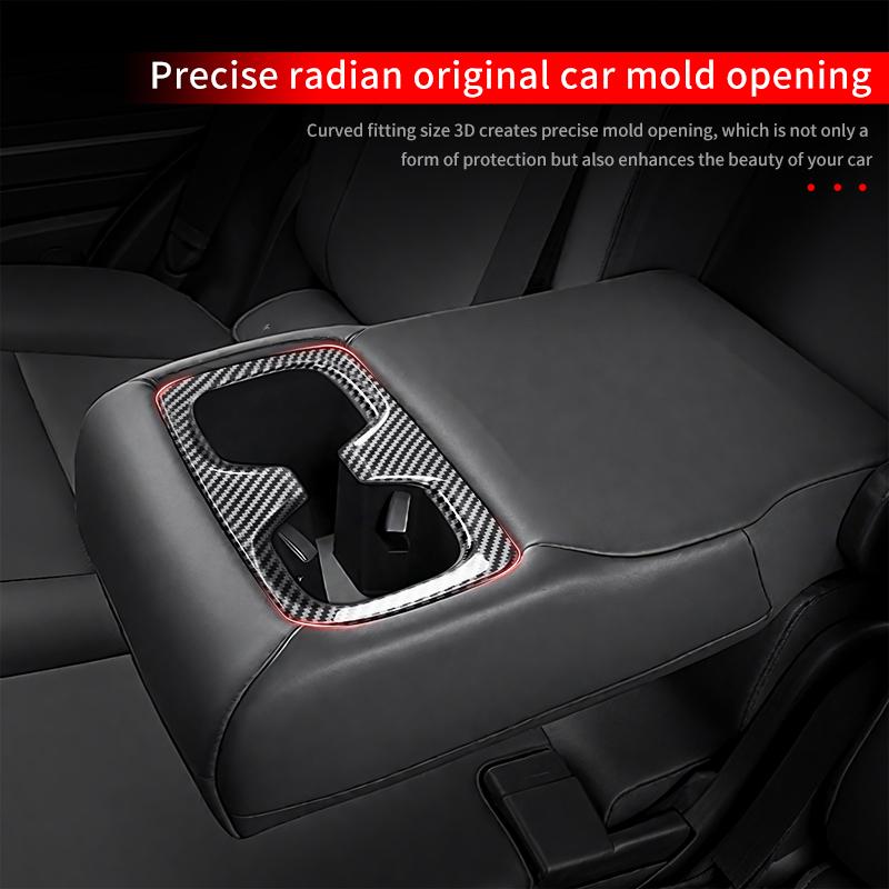 For 2024 2025 2026 Toyota 4Runner Rear Armrest Water Cup Panel Interior Upgraded Accessories