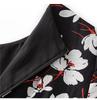 Nanyou Tencel Linen Tie Waist Mid-Length Summer Dress - Elegant Women's Short Sleeve for Vacation