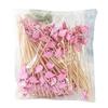 Pack Of 100 User Friendly Bamboos Skewers Camping Utensils For Cocktails Fruit Decorations Wedding Parties Supplies