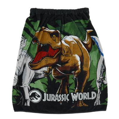 2024 Marushin 60cm Länge Wickeltuch Jurassic World Schwimmbad Mädchen Jungen Charakter Badetuch Schwimmen Meer UV-Schutz 4985007400 Kinder