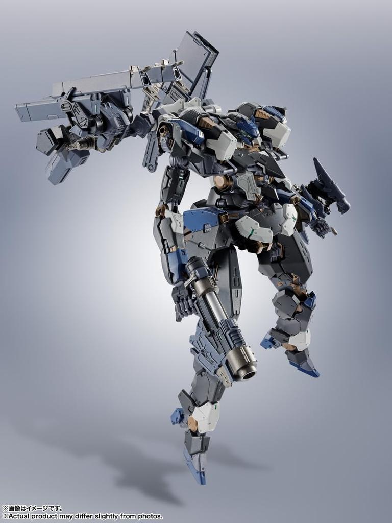 TAMASHII NATIONS ROBOT SPIRITS ARMORED VI FIRES OF SIDE AC ALBA STEEL HAZE 140mm PVC ABS Painted Action Figure CORE™ RUBICON™ EL-PC-00 ORTUS/Rusty