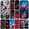 Spider Marvel Poster Spiderman Man for Motorola Moto Edge 50 One 30 Fusion 40 Neo Ultra Pro 20 Lite G50 G85 G84 E15 E14 Case