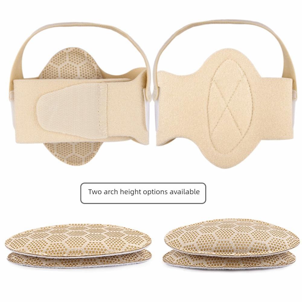 

1 пара гелевых комфортных стелек для плоскостопия, стельки с регулируемой поддержкой свода стопы, плоскостопие бежевый